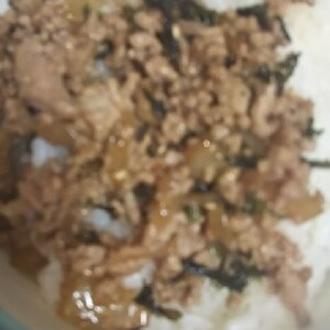 そぼろ丼